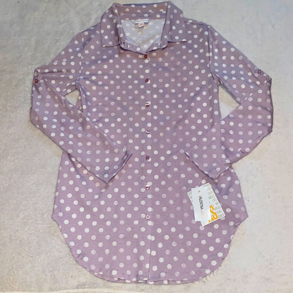 Polka dot Lularoe Valentina